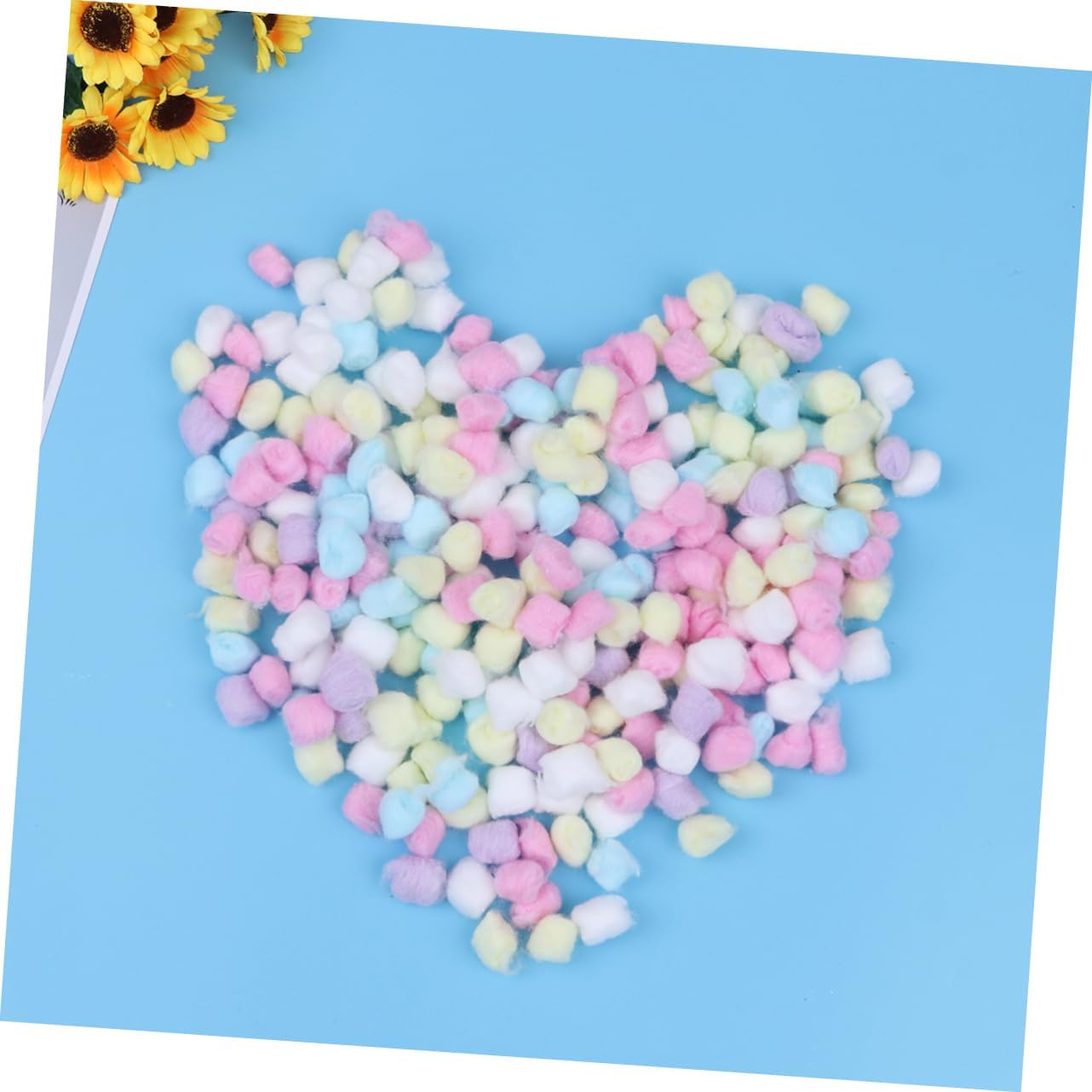 Mipcase 1bag Cotton Balls for Makeup Removal Soft Absorbent and Gentle Facial Cotton Balls for Beauty Salons and Home Use