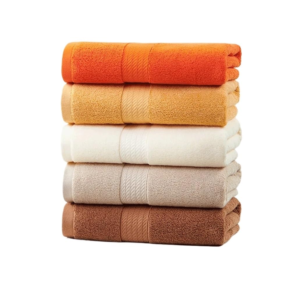 Serviette absorbant le gris 50x100cm séchage rapide en coton de toilette
