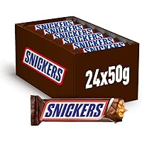Snickers Barretta con Caramello e Arachidi Tostate Ricoperta al Cioccolato