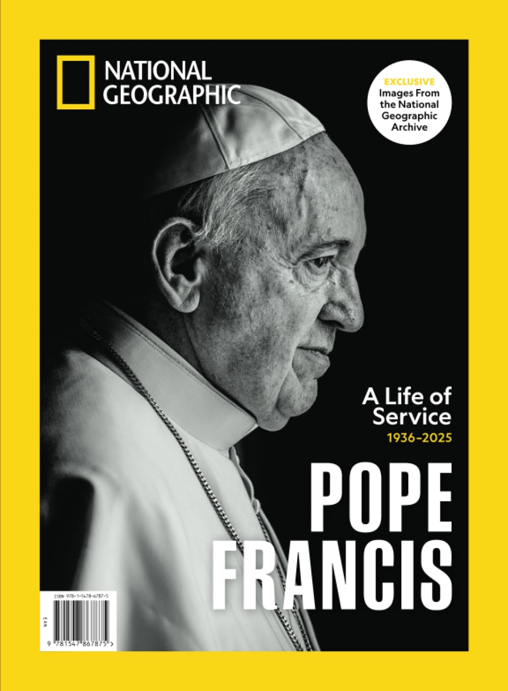 National Geographic Pope Francis: A Life of Service
