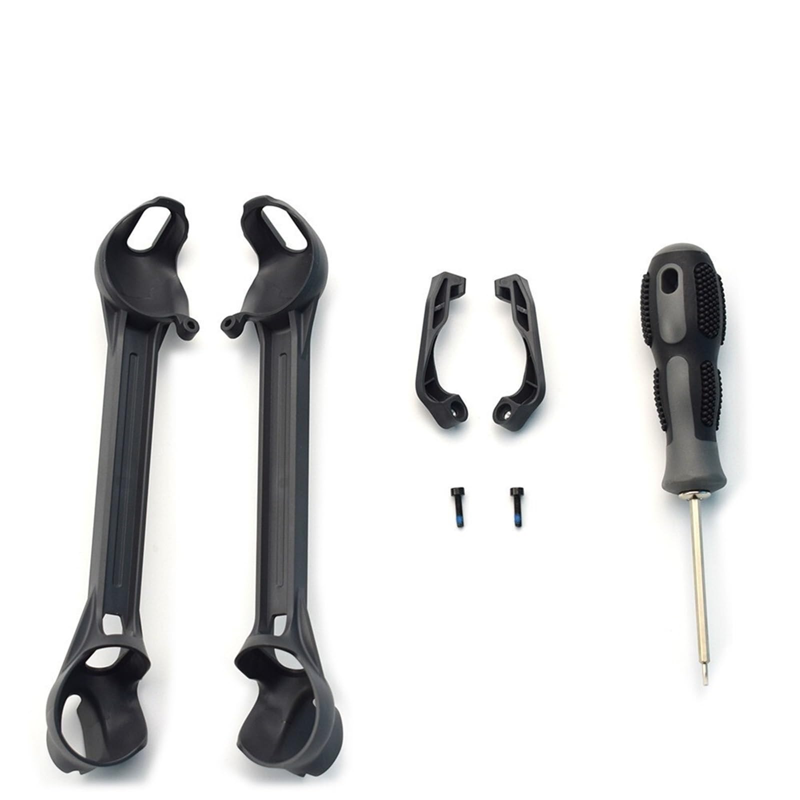 Perfeclan Brazaletes Reforzados Para DJI FPV Combo – 1 Par De Protectores De Brazo De PC Con Destornillador Y Tornillos, Ligeros Y Fáciles De Instalar