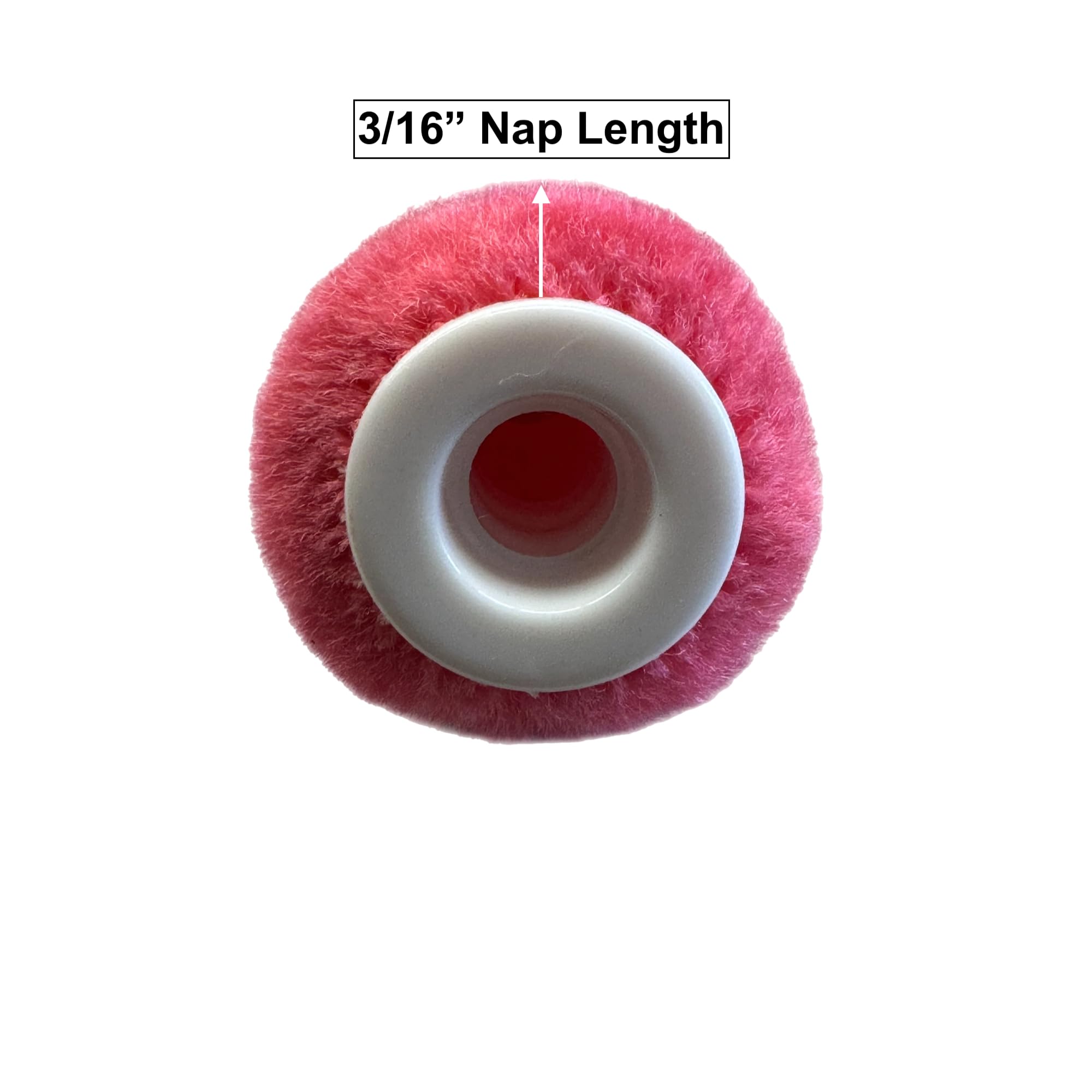 Mini rodillo Mohair de 4 pulgadas (paquete de 10)