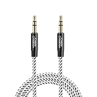 Vista 16 de CableCreation Cable Auxiliar para Auto (1-4 pies), Cable de Audio de 3,5 mm Enrollado de Macho a Macho, Cable Auxiliar Estéreo de 1/8 Pulgadas