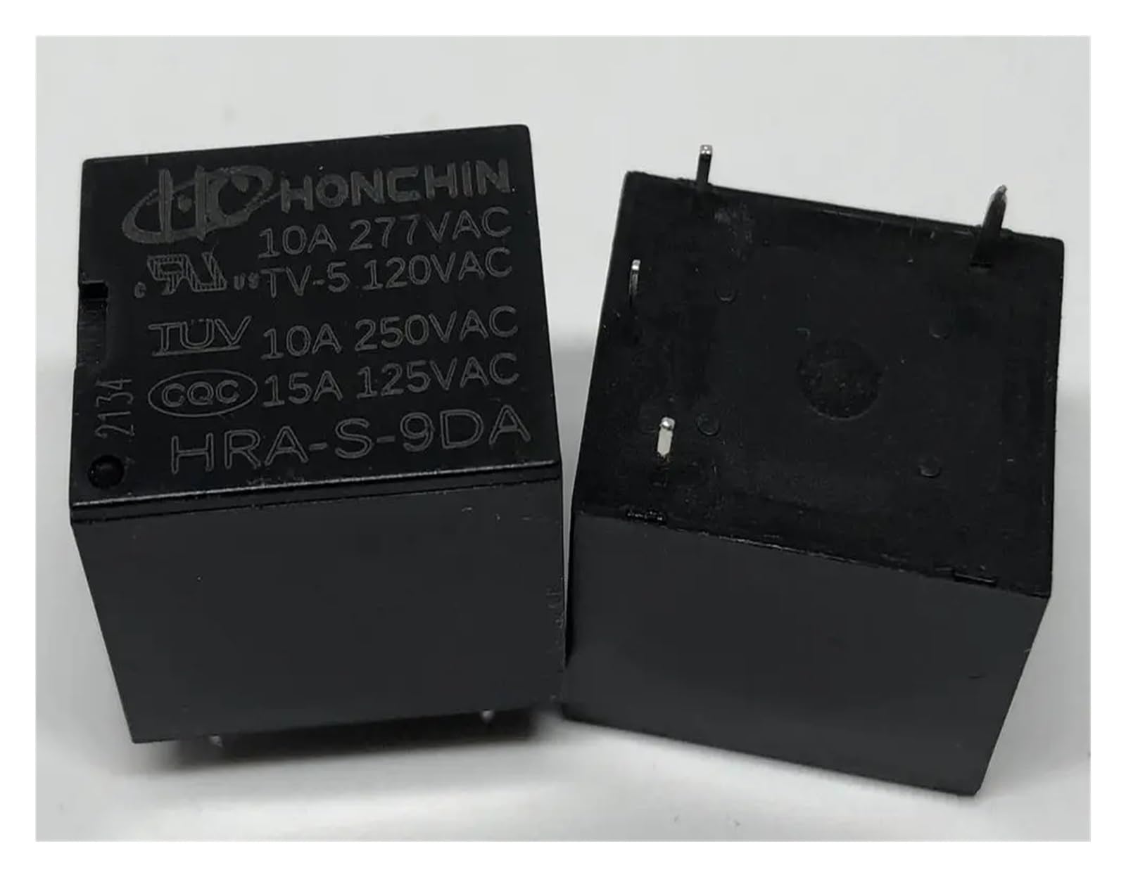 Relé de 4 pines HRA-S-9DA mini conmutador electromagnético de 9V 5
