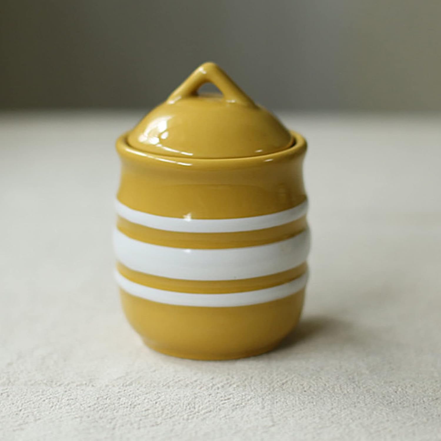 Sugar Bowl ,sugar pot, Sugar Bowl with Lid , Ceramic Sugar Bowl With Lid And Milk Jug, Creamer And Sugar Sets, Cream And Sugar Pot, Creamer Jug Sugar Jar, Coffee Serving Set, Cream Pitcher-Yellow-Milk