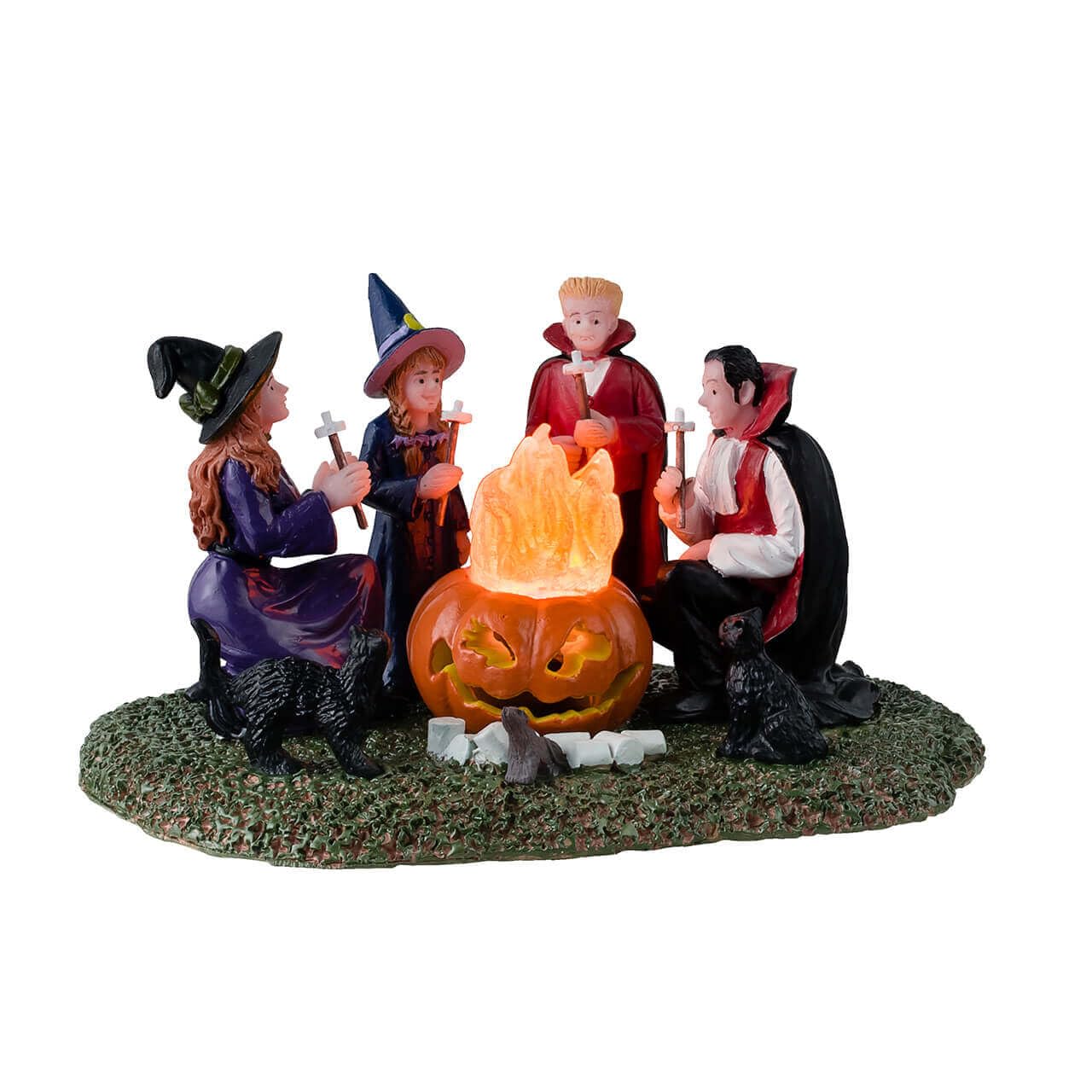 Lemax Multicolor Monster Marshmallow Roast, Battery Operated (4.5V) #44304