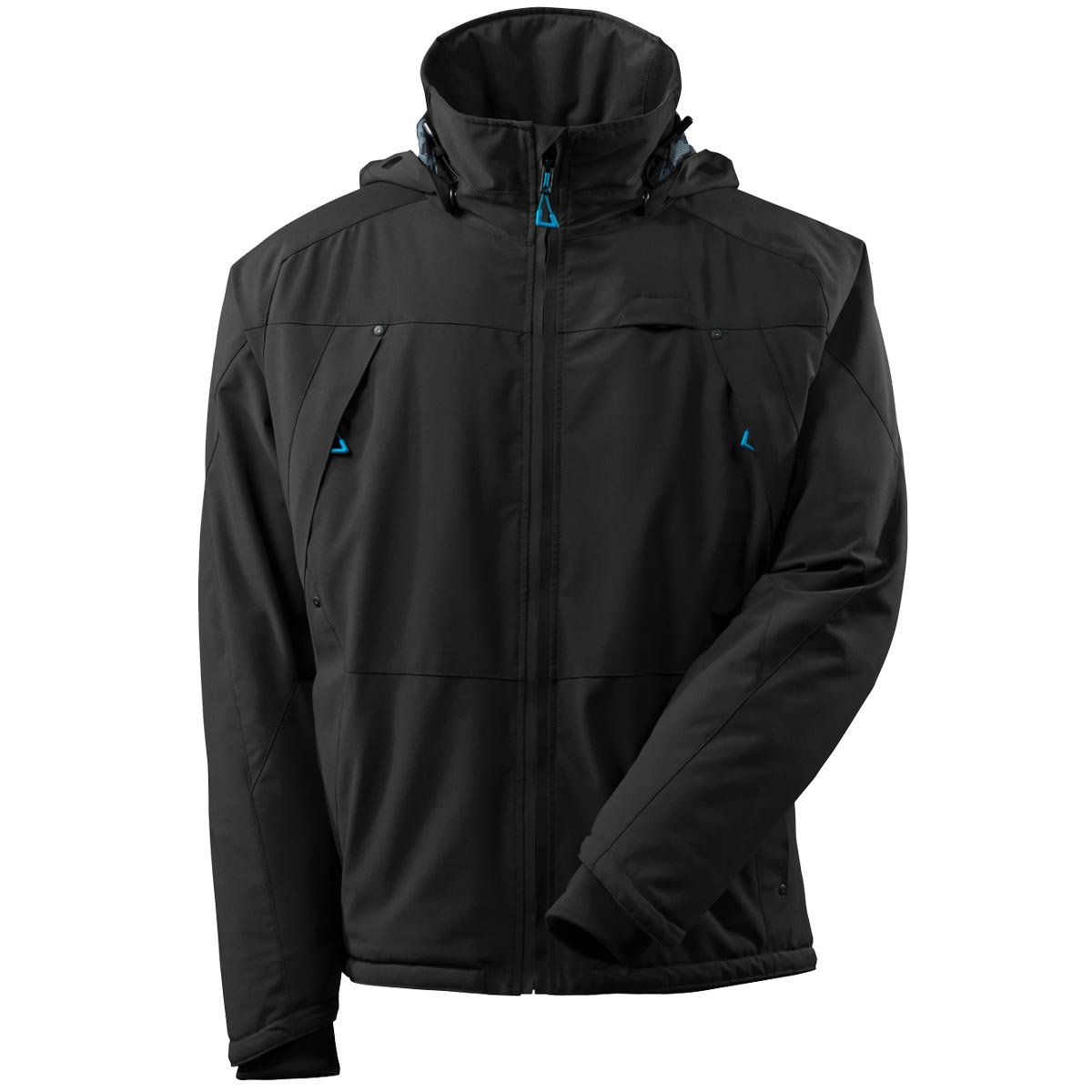 Mascot17035-411-09 Advanced Lining Stretch Waterproof Lightweight Winter Jacket, Size M, Black