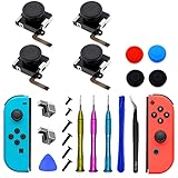 MYAYD 22 In 1 Analog Joystick Reparatur Set für Nintendo Switch/Switch Lite，Joystick Reparatur Tool Kits, Ersatzteile und Werkzeuge Kompatibel mit Nintendo Switch Lite
