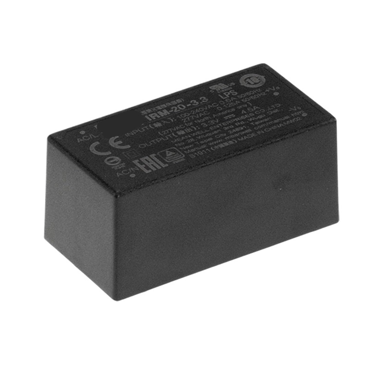 Module d'alimentation 20W IRM-20-12 pour système domotique et IoT