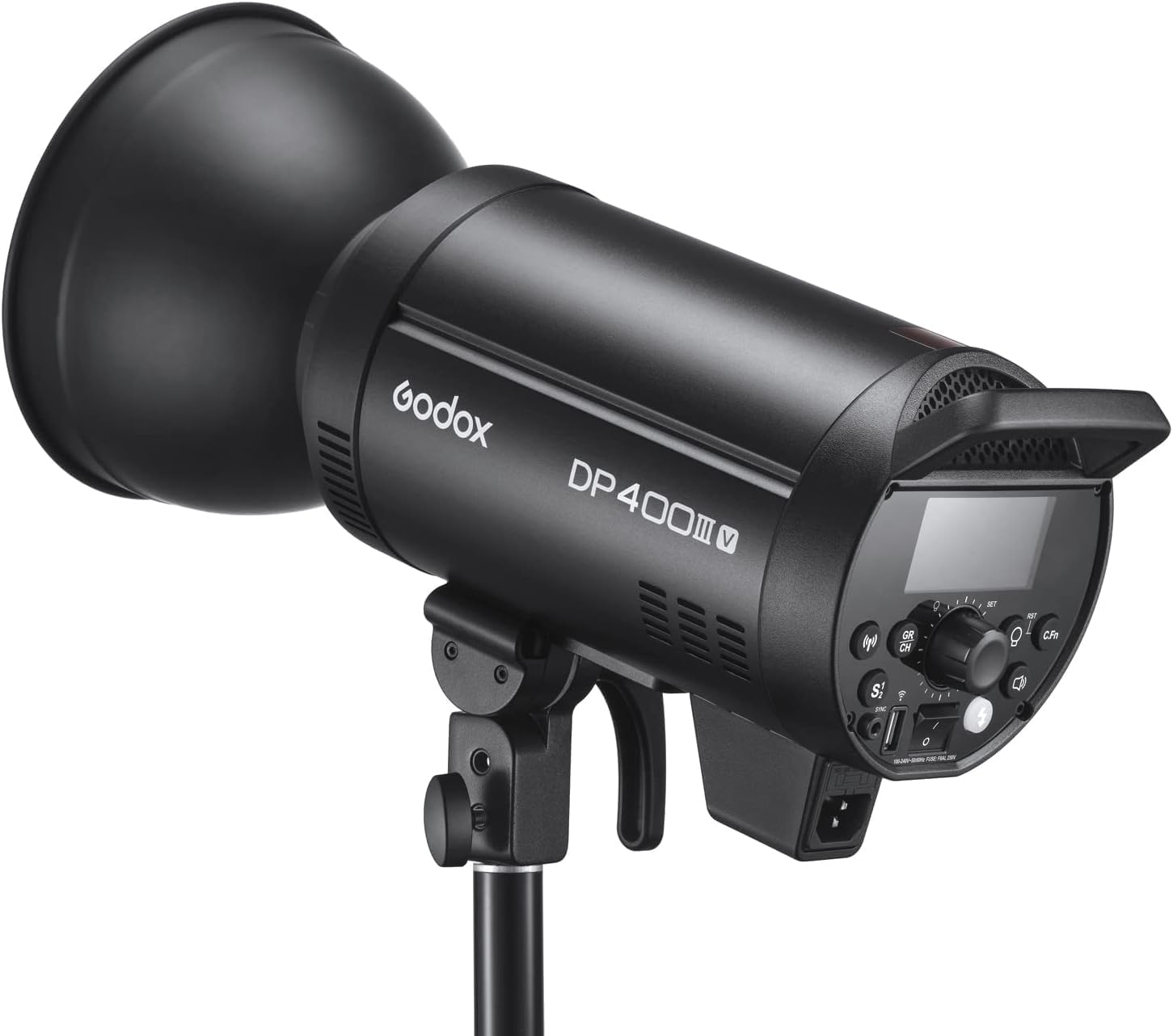 Godox DP400IIIV Flash de estudio 400Ws GN87 2.4G X-System 5600±200K 1/2000-1/800s Blitzdauer, soporte Bowens, flash de fotografía DP400III-V, DP400III V Godox Monolight, flash estroboscópico para
