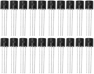 Kadimendium DS18B20 Temperature Digital Sensor 9~14 Programmable Digital Output Sensor 2.8~5.5V3 Pins Wire Temperature IC Sensor(20 Pcs)