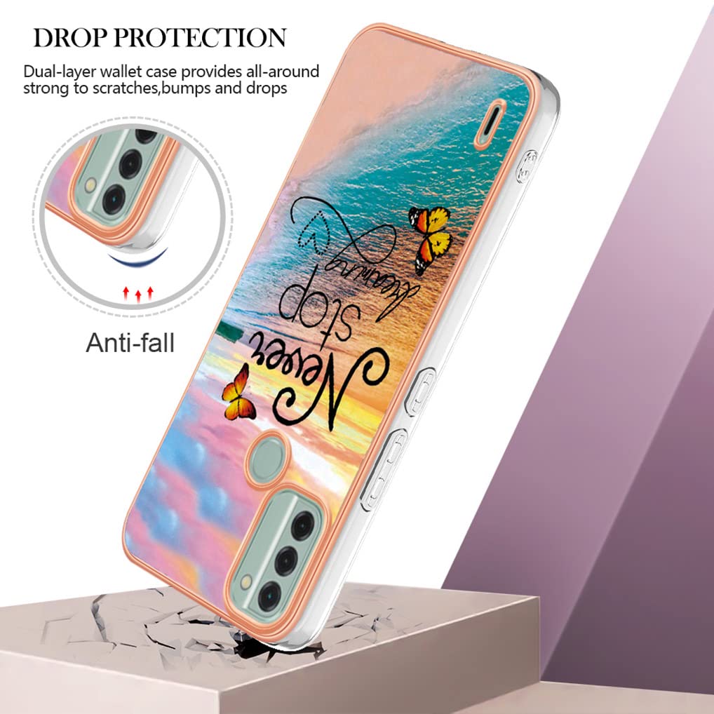 SEAHAI Cover per Nokia C32, Custodia Protettiva Ultra