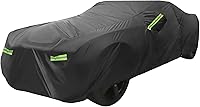 Vista 1 de X AUTOHAUX Funda impermeable de coche para Dodge Challenger SXT, GT, Hellcat, Scat Pack, SE, R/T, SRT8, T/A 2008-2023, resistente al viento