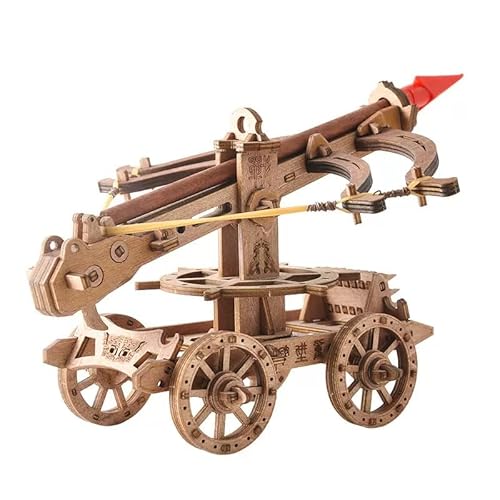 Adult 3D Wooden Double-Bow Crossbow Kit