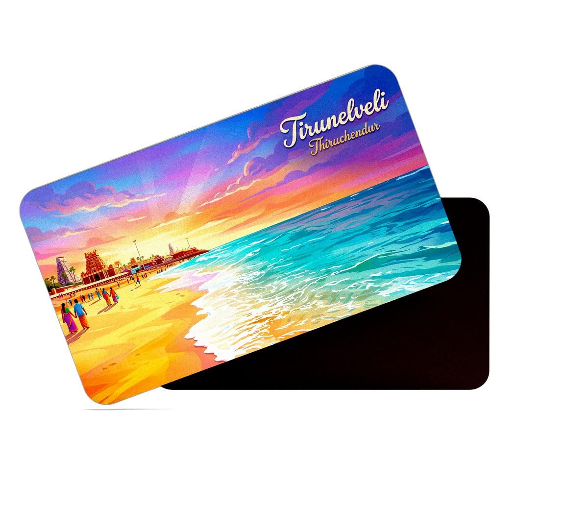 Kerala Beach Fridge Magnet - Dhcrafts -24 Kerala Beach Fridge Magnet - Dhcrafts -24