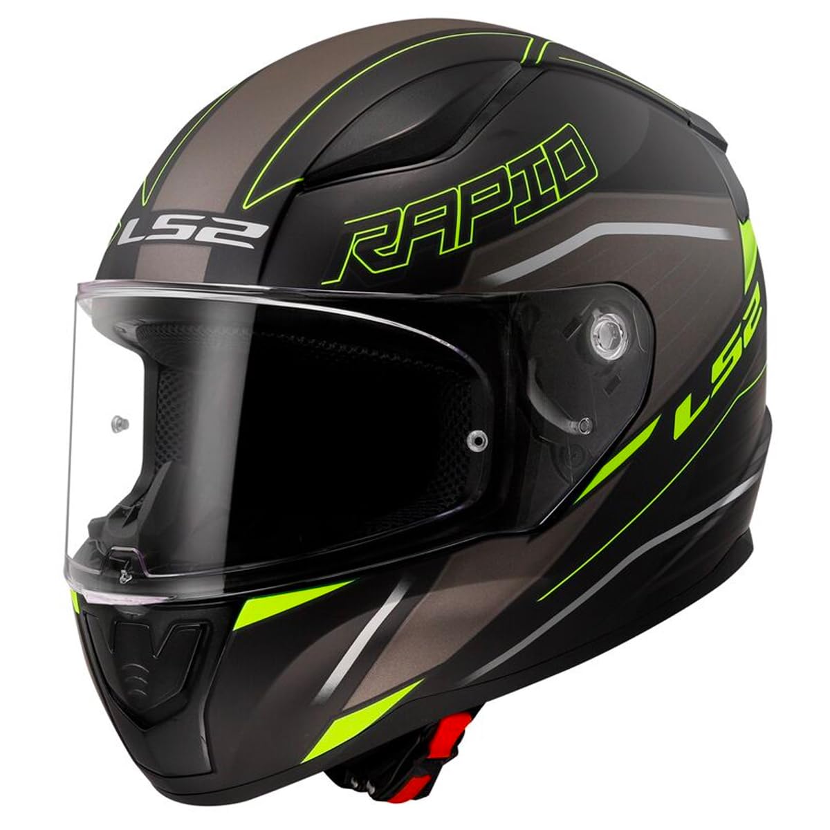 LS2 casco integrale per moto Rapid II Rokku black M
