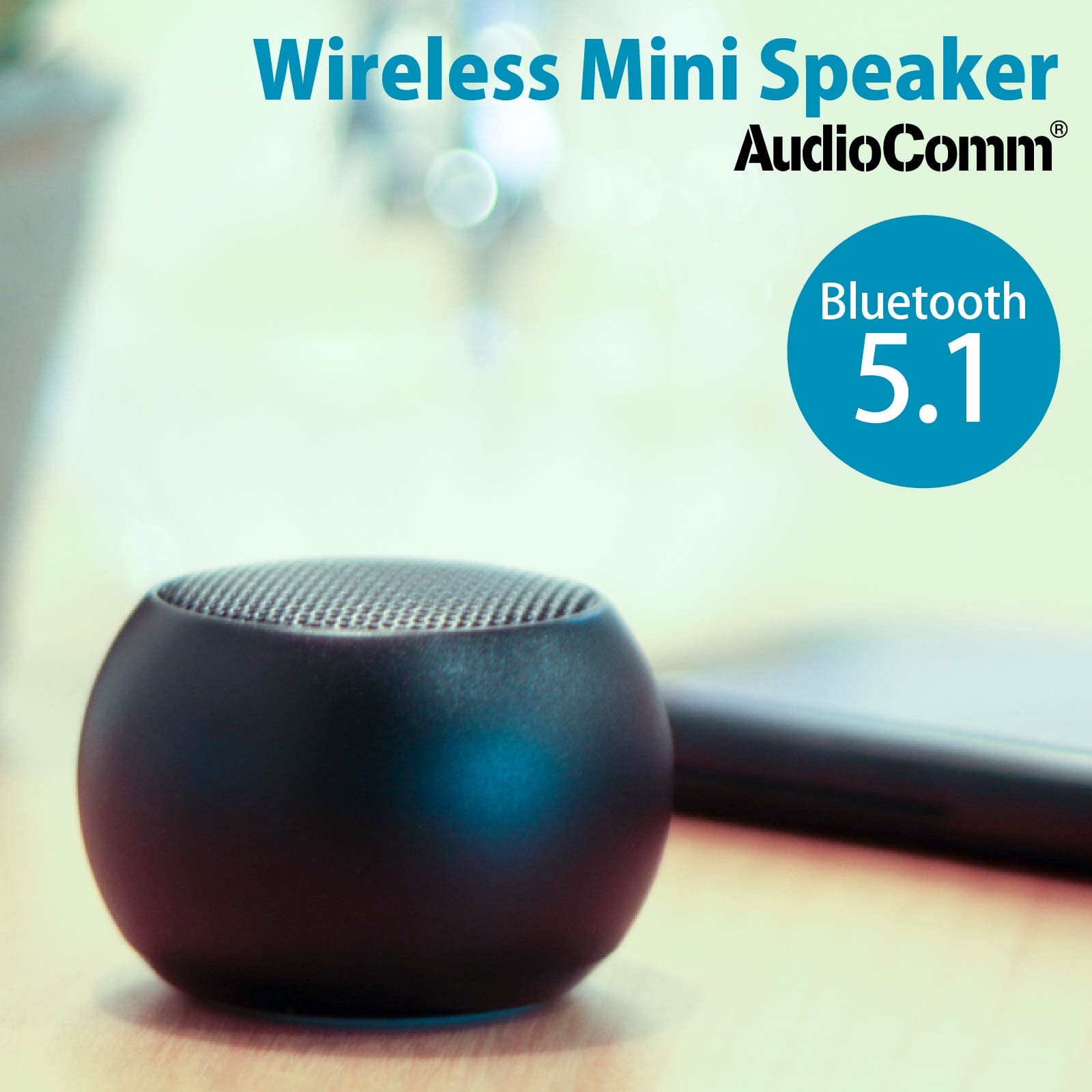 Amazon.co.jp: オーム電機 AudioComm ワイヤレスミニスピーカー