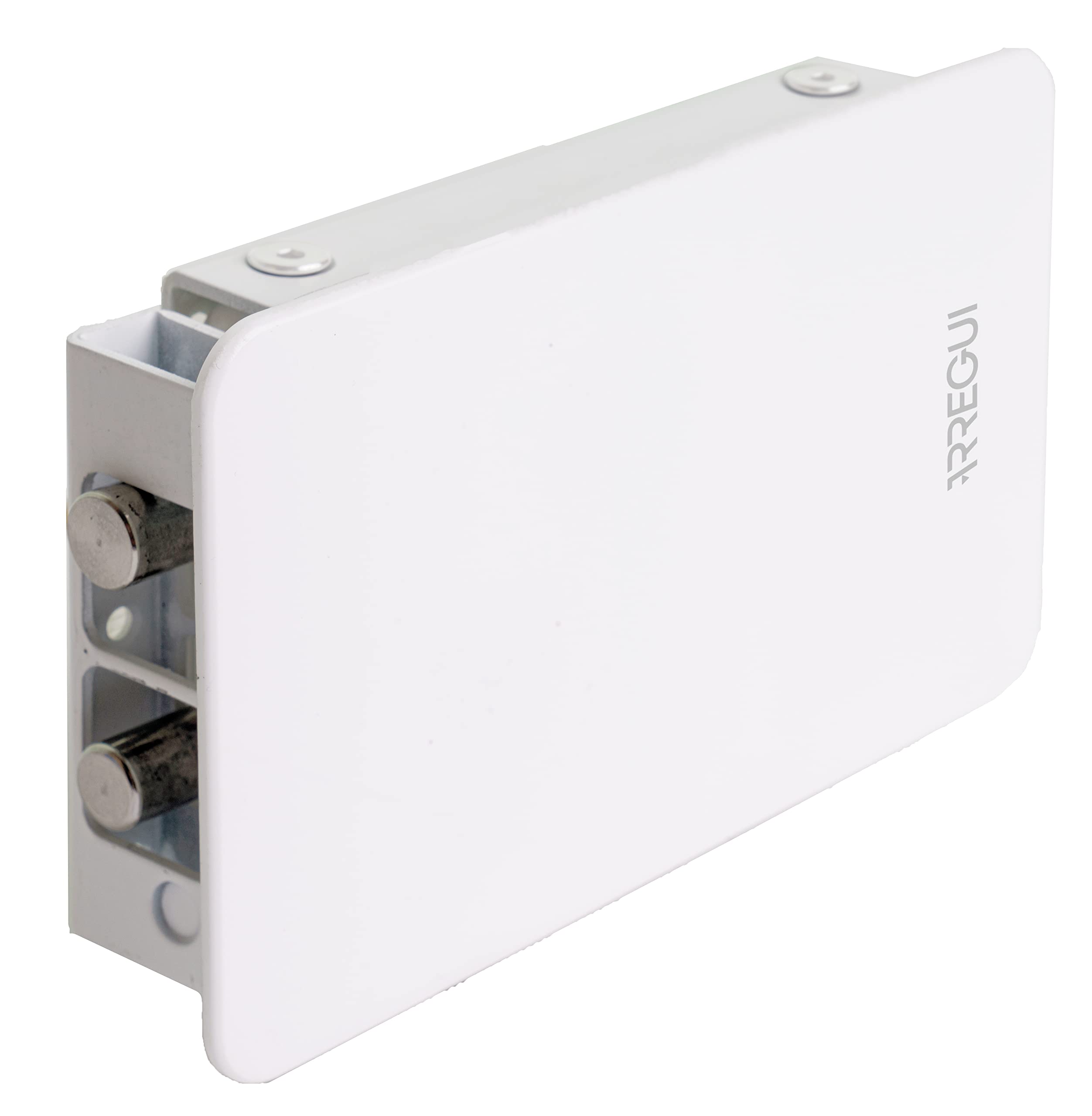 ARREGUI KAMO CI20BRC Cerradura de Seguridad Invisible para Puerta Control con Smartphone y Mando | Antirrobo | Anti Okupas | Cerradura Electrónica para Puerta con Bluetooth | Cerrojo Interior | Blanco
