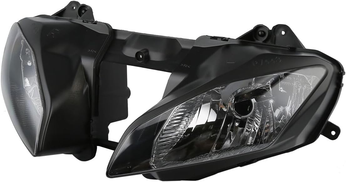 Green-L Unpainted Upper Fairing Cowl Nose & Headlight Fit for Yamaha YZF-R6 2008-2016 YZFR6 Headlamp