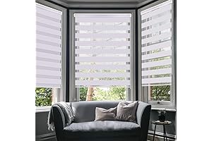LUCKUP Inside Window Shutters | 21.7" x 59" | Horizontal Window Shade...