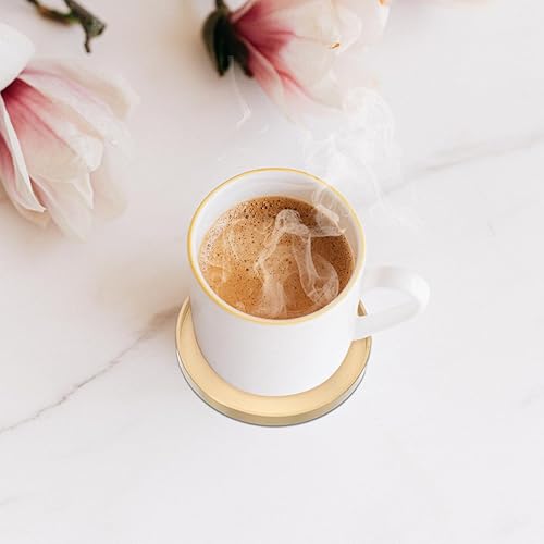 Miniatura 3 de 5 posavasos de cobre para bebidas, tapetes modernos para tazas de té, almohadillas aislantes elegantes para el hogar, hoteles y restaurantes y