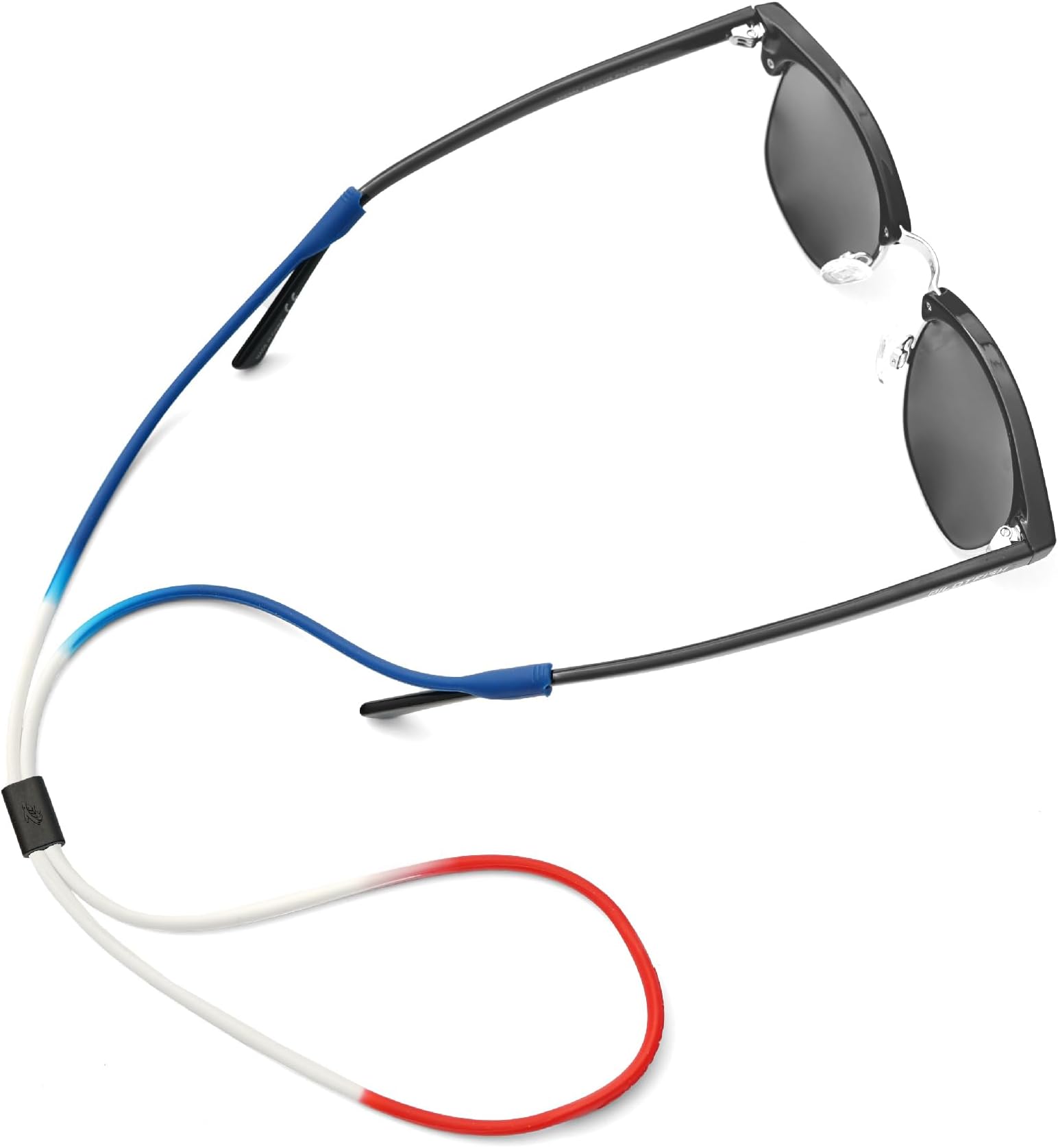 Pilotfish Premium Silicone Sunglasses Strap, Adjustable Glasses Retainer with Unique Passthrough Design – Universal Fit