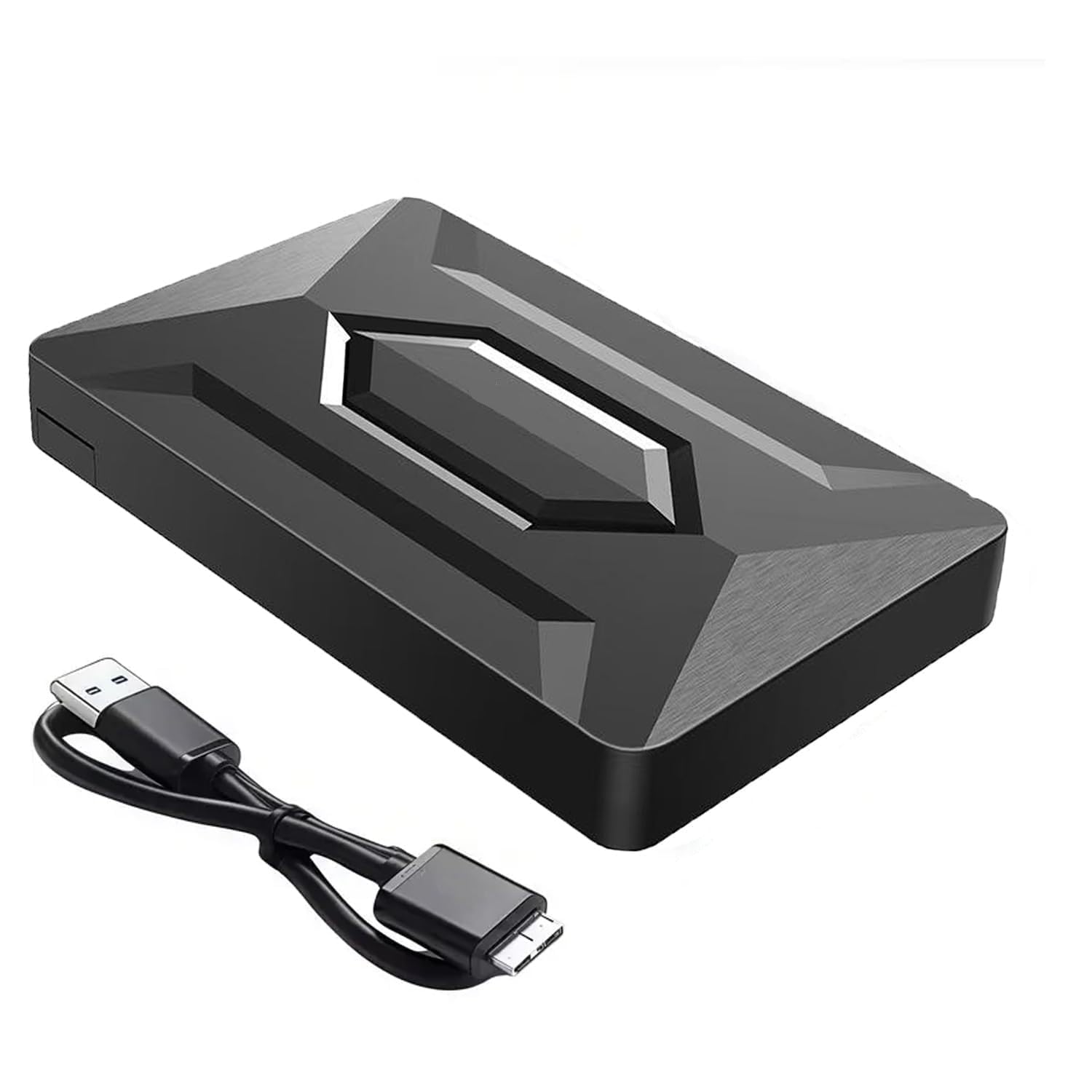 500GB Portable External Hard Drive USB 3.0, High Speed Data Transfers, Supports Windows, Linux and Mac OS Systems, Compatible with, PlayStations, TV, and Other Devices.(MAROWAK Hexagon)(k.t)-image-7