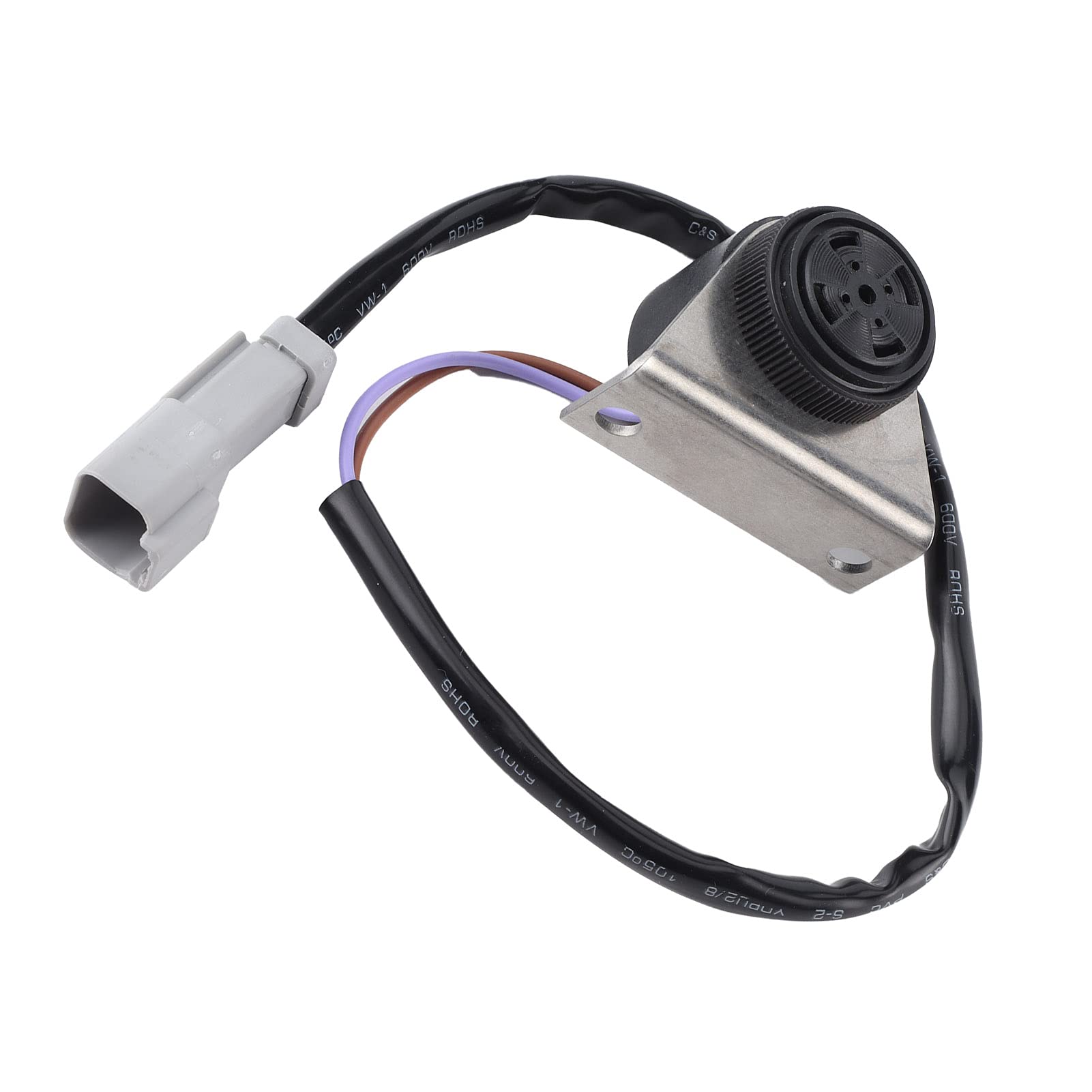 Bass Tracker Motor Consola Advertencia Alarma para Evinrude Oem Bocina de Advertencia Alarma Zumbador 176360 Abs Acero Inoxidable Advertencia Cuerno 353629 Alarma Zumbador