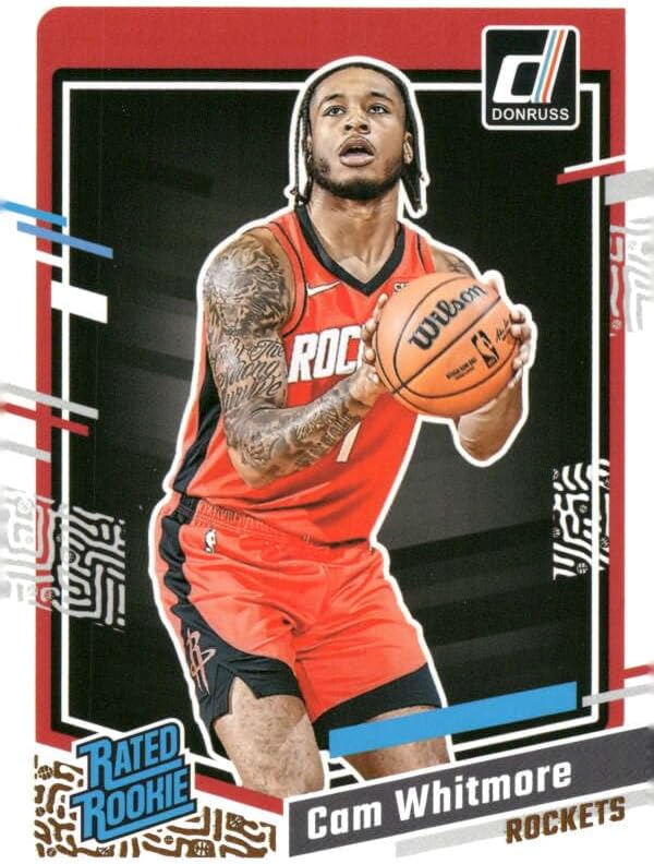 2023-24 Donruss #211 Cam Whitmore Rated Rookie RC Rookie Houston Rockets NBA Basketball Base Trading Card