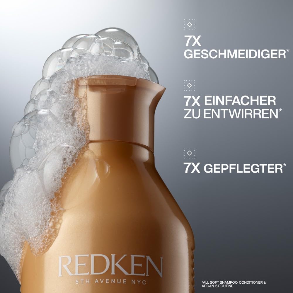 Redken All Soft Pflegeset: Feuchtigkeits-Shampoo & Conditioner Duo