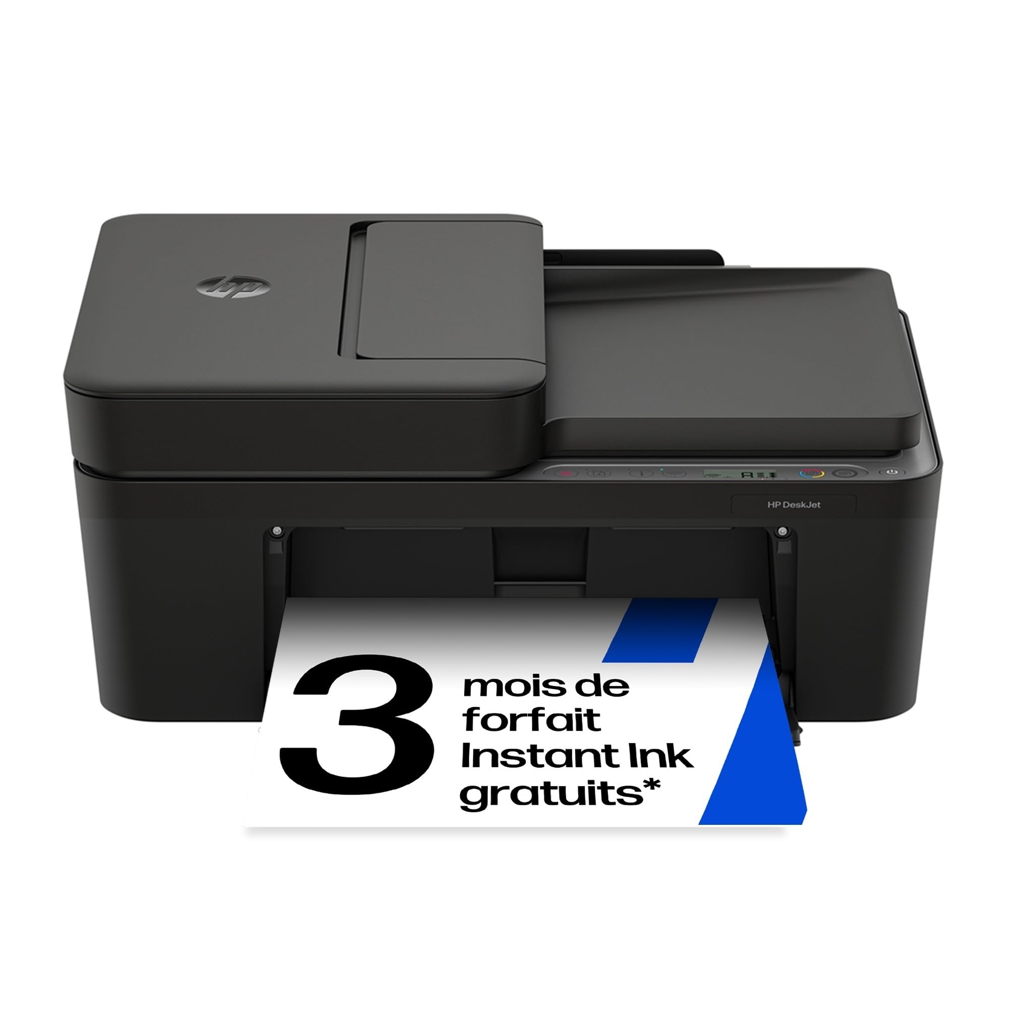 HP DeskJet 4320, A24HMB, Imprimante Multifonction à Jet d'Encre A4 Couleur,​Recto/​Verso Manuel, 8,​5 PP, Wi-​FI, ADF, 3 Mois d'InstantInk Inclus, Noire