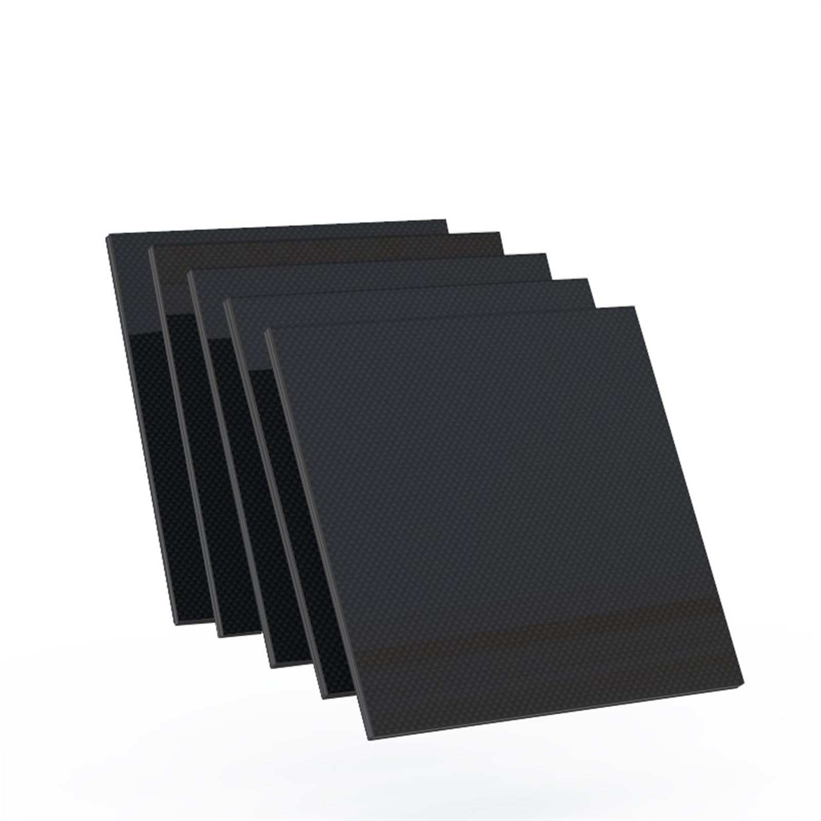 1pcs 0.25-2.5MM 500mm X500mm 3K Carbon Fiber Plate Panel Sheets Board Fiberic High Composite Hardness Material for RC Model 3k Carbon Fiber(0.5MM Plain Matte)