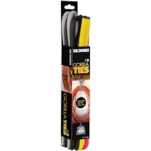 Gorilla Ties 31" Reusable Ties, Holds 200lbs, Set of 8