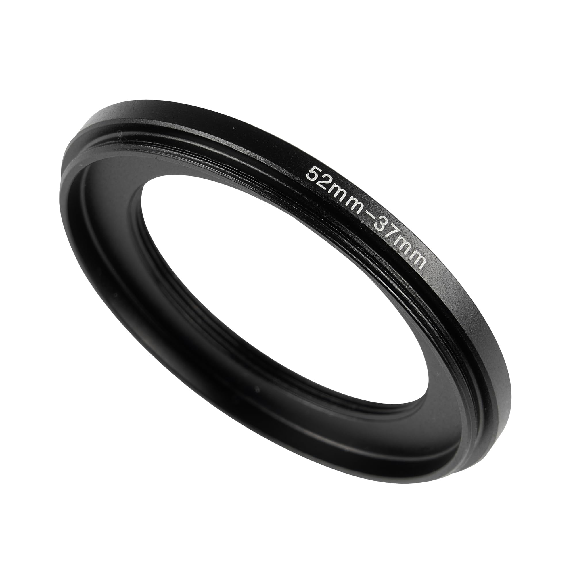 WIIYE 52mm to 37mm Step-Down Ring Filter Adapter, 52mm to 37mm Step-Down Ring Adapter,for All Brands UV ND CPL Metal Step-Down Rings Adapter Filter (52mm to 37mm)