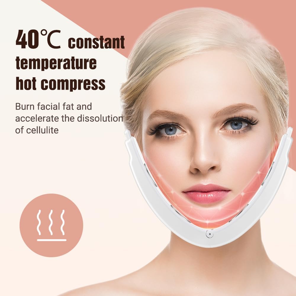 4 in 1 Massager for Face,Facial Sculpting Device for Double Chin, Electric v-Face Device with 6 Modes & 18 Gear Adjustable Intensities, Intelligent Double Chin Machine for v-Face - Image 4