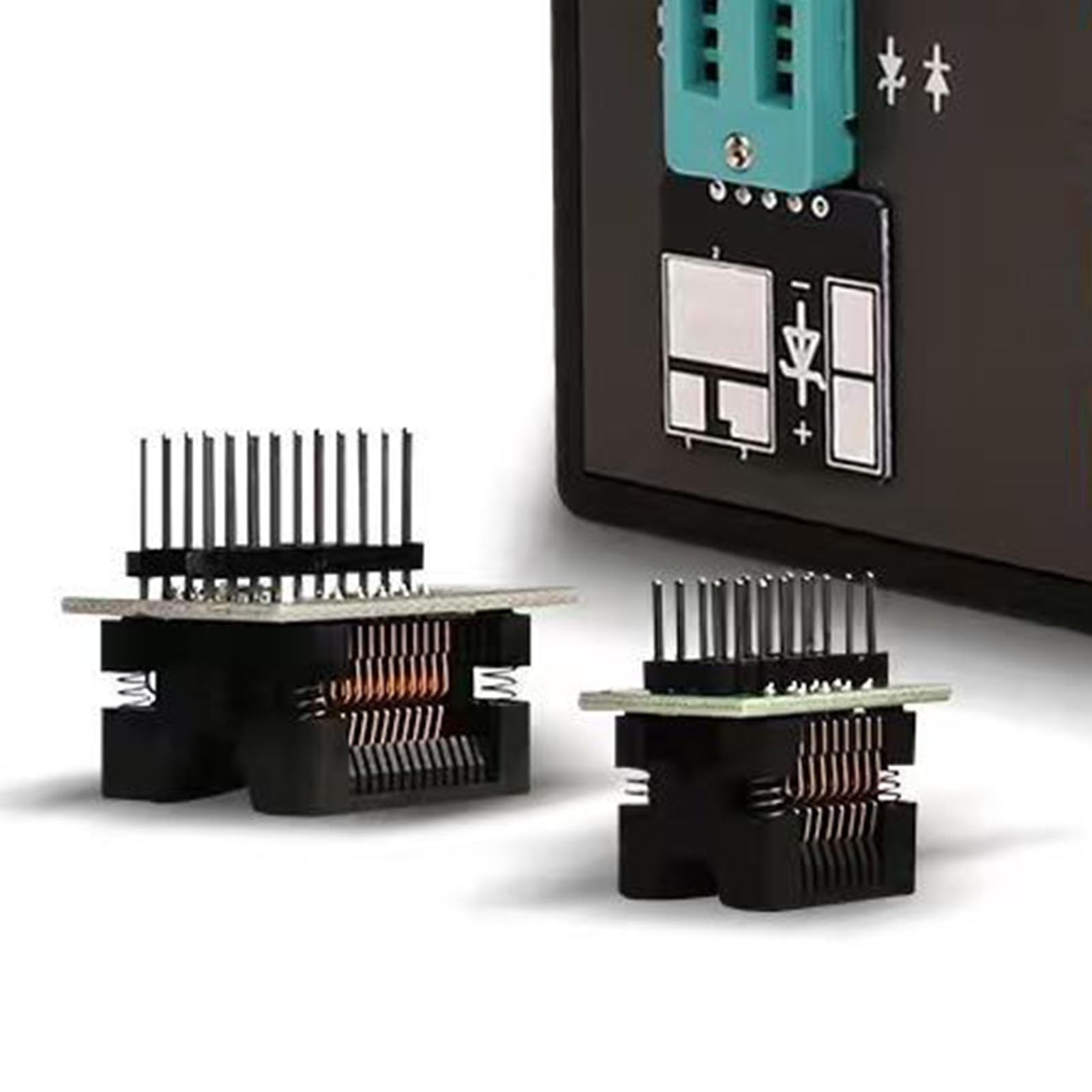 Tester per Circuiti Integrati, Misuratore di Transistor, Tester per Chip IC, con modalità AUTO 5V 3.3V per Optoaccoppiatori Serie 74HC 74LS CD4000 4500.