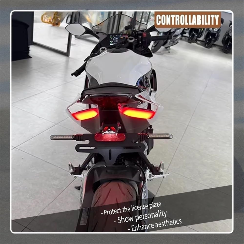 Portatarga Parti del motociclo Staffa fanale posteriore Tidy Frame Portatarga Accessori moto per 703RR 2024 2025