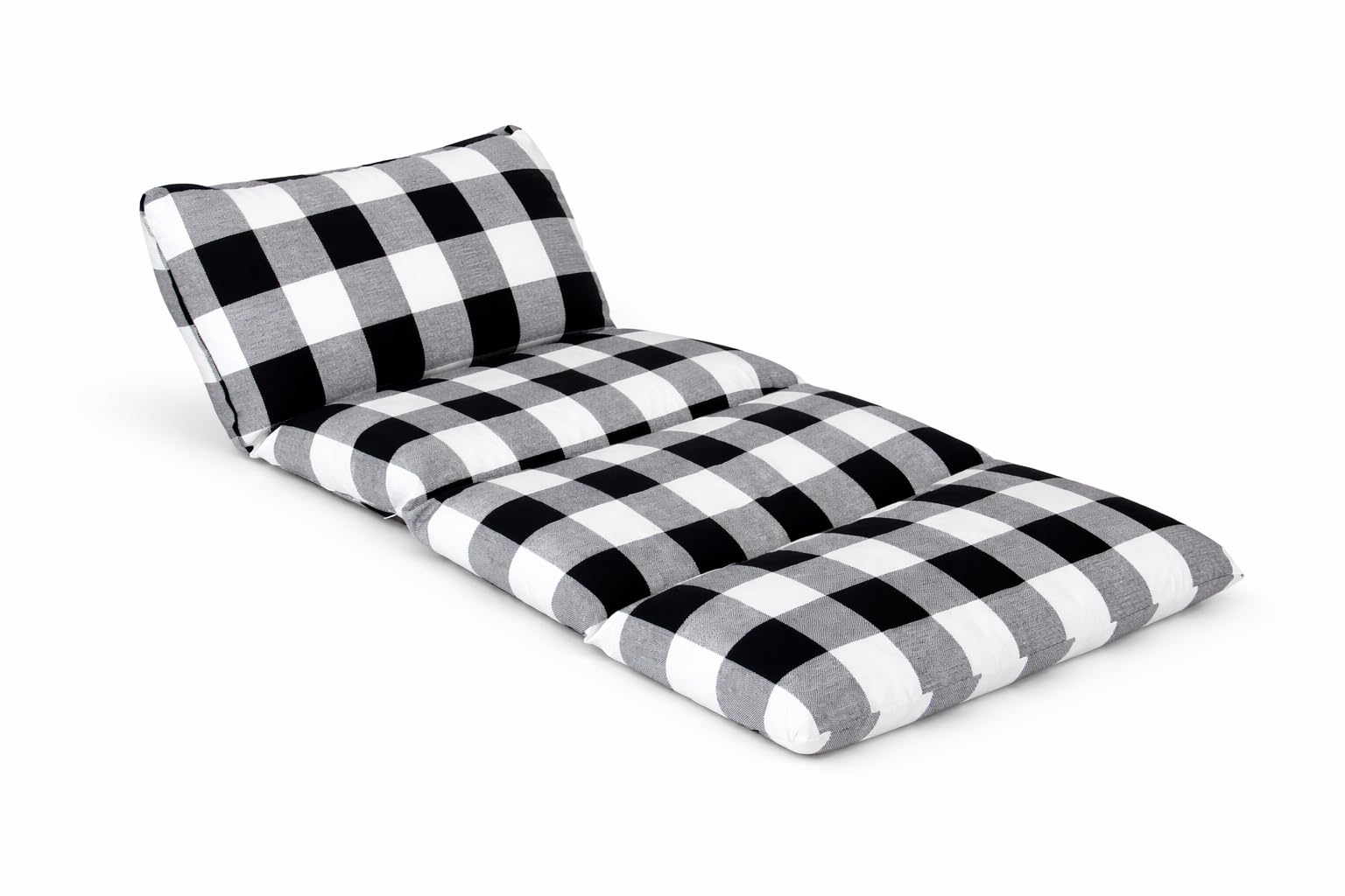 Butterfly Craze Floor Pillow Case - Transforms into Floor Bed & Sleep Mat - Ground Seating & Studio Apartment Essentials - Portable Guest Bed &