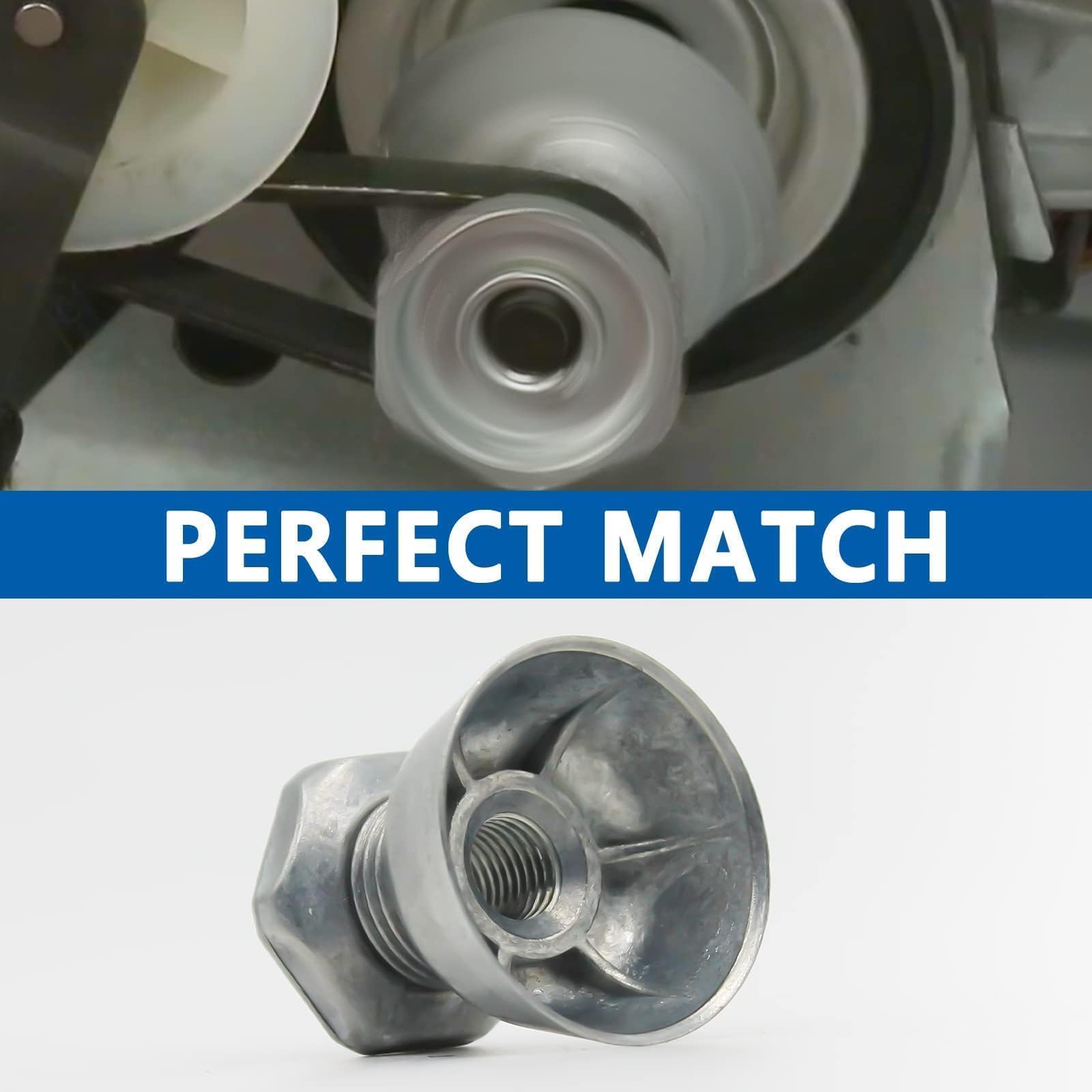 HPUY 8066184 Dryer Motor Pulley Replacement Compatible for Whirlpool Maytag KitchenAid Roper Dryers/Washers, Replace W10402909 W10290531 W10290525 W10299847 8578565 694871 3401143 3394341 3389627