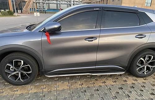 Miniatura 3 de Barra Nerf negra para estribos Nissan X-Trail Rogue T33 2021-2023