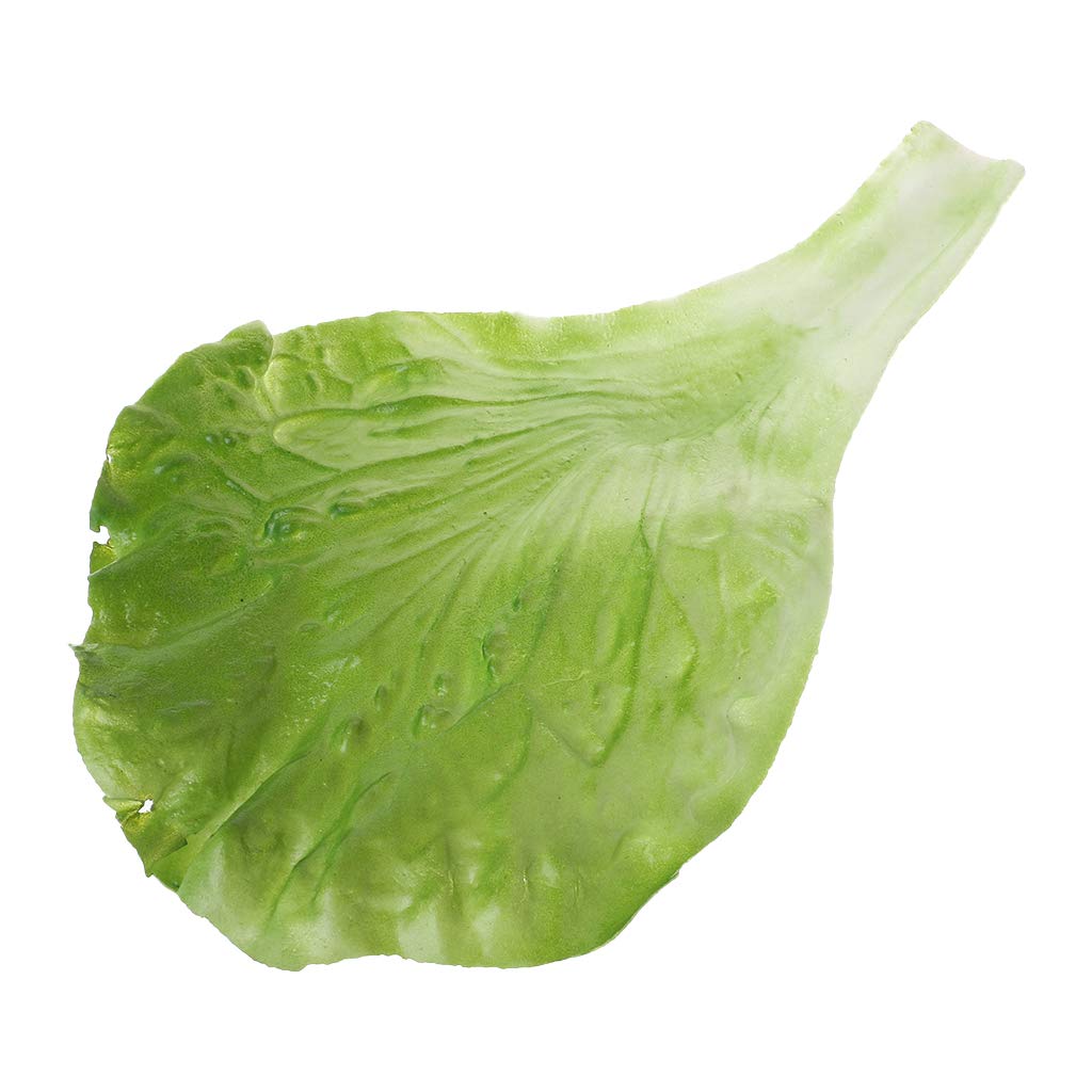 NEWFT Artificial Leaves PVC Fake Agriculture Gardening Display for Greenhouse Planting Mature Display