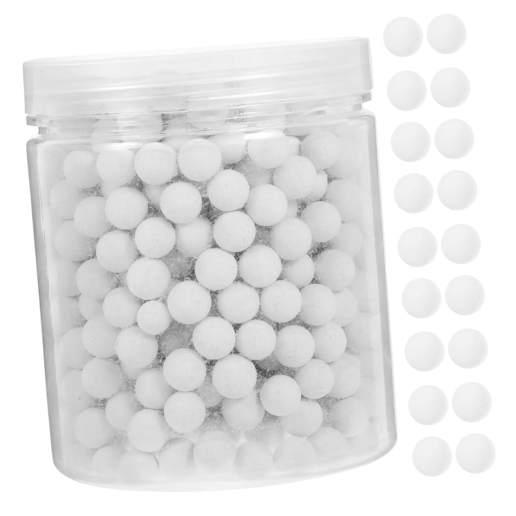 Cabilock 2 Stück Gebackene gebackene Bohnen Backperlen Essentials Bohnen backen Backzubehör Zubehör backen Keramik Weiß