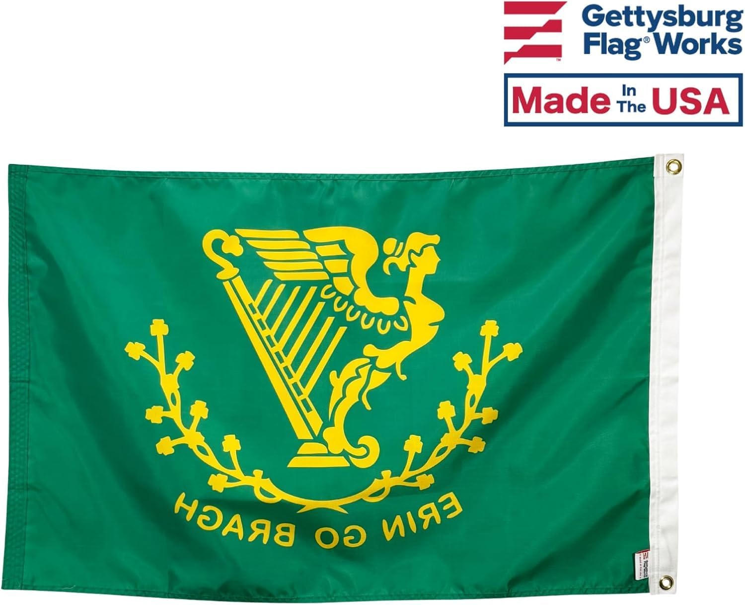12x18" Erin Go Bragh Boat Flag (12x18")