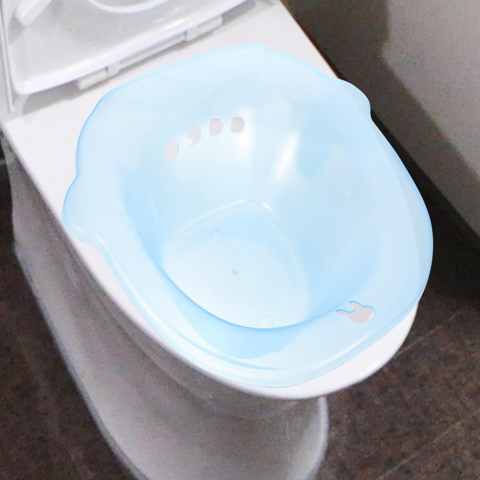 Ergonomiczna wanna Sitz dla kobiet w ciąży i po porodzie, trwała poduszka parowa z ulgą krocza, na skurcze menstruacyjne, wygodna konstrukcja deski sedesowej