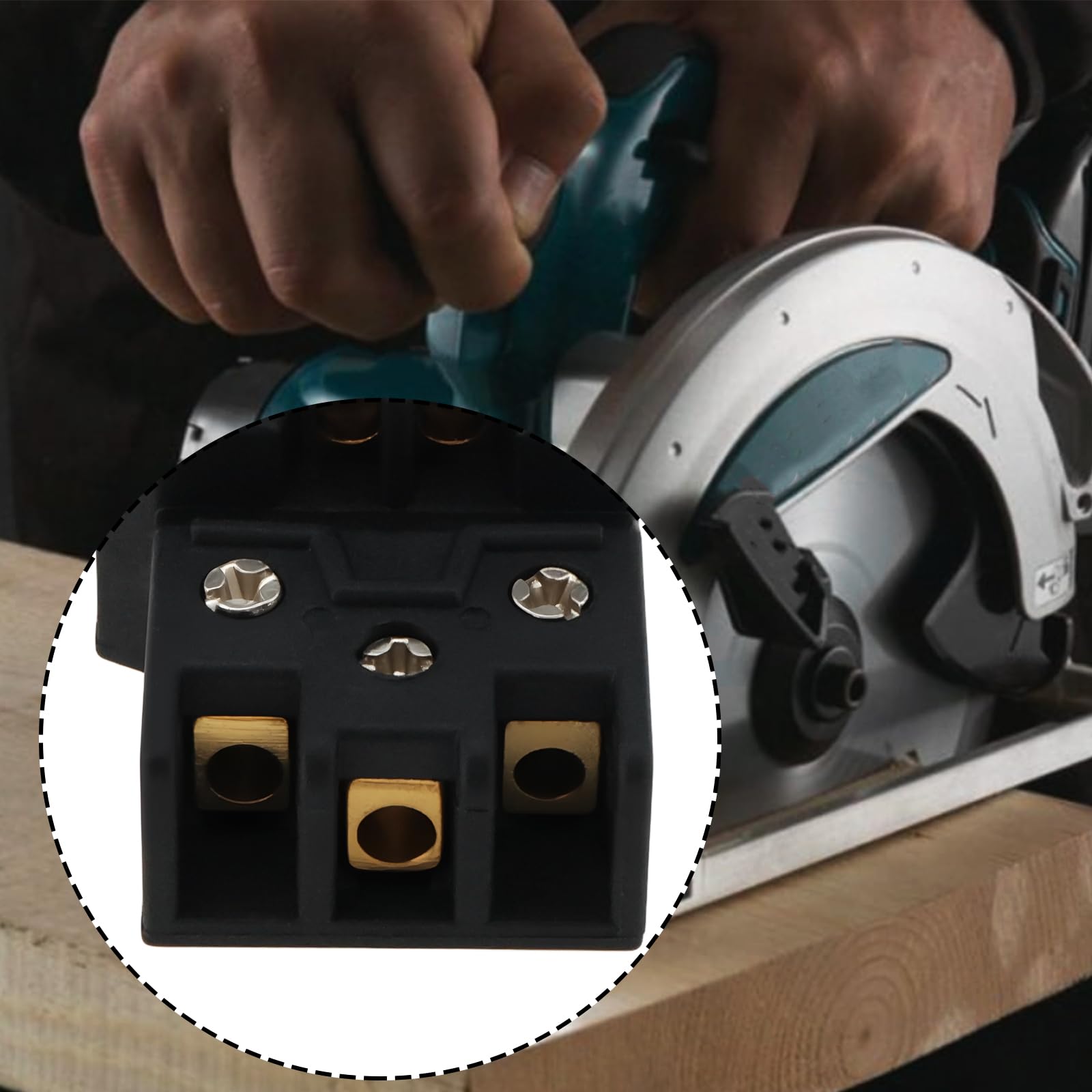 Create idea 2pcs Replacement Switch TG72BD Compatible with Makita BSS610 Cordless Circular Saw - Image 2