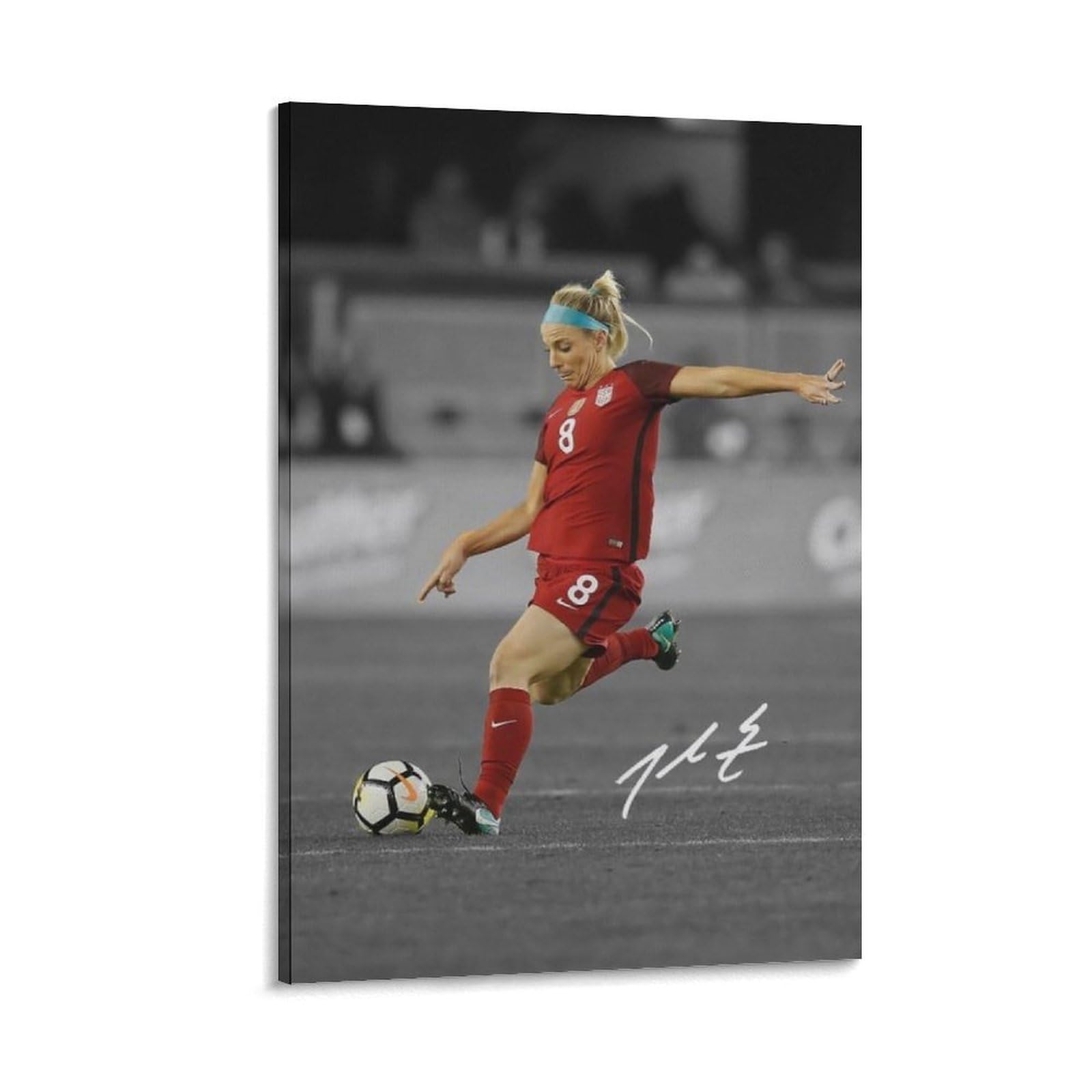 Asuiu Frame-Style Julie Ertz Canvas Poster Poster Cool Artworks Painting Wall Art Canvas Prints Hanging Picture Posters 12X18inch(30X45cm)