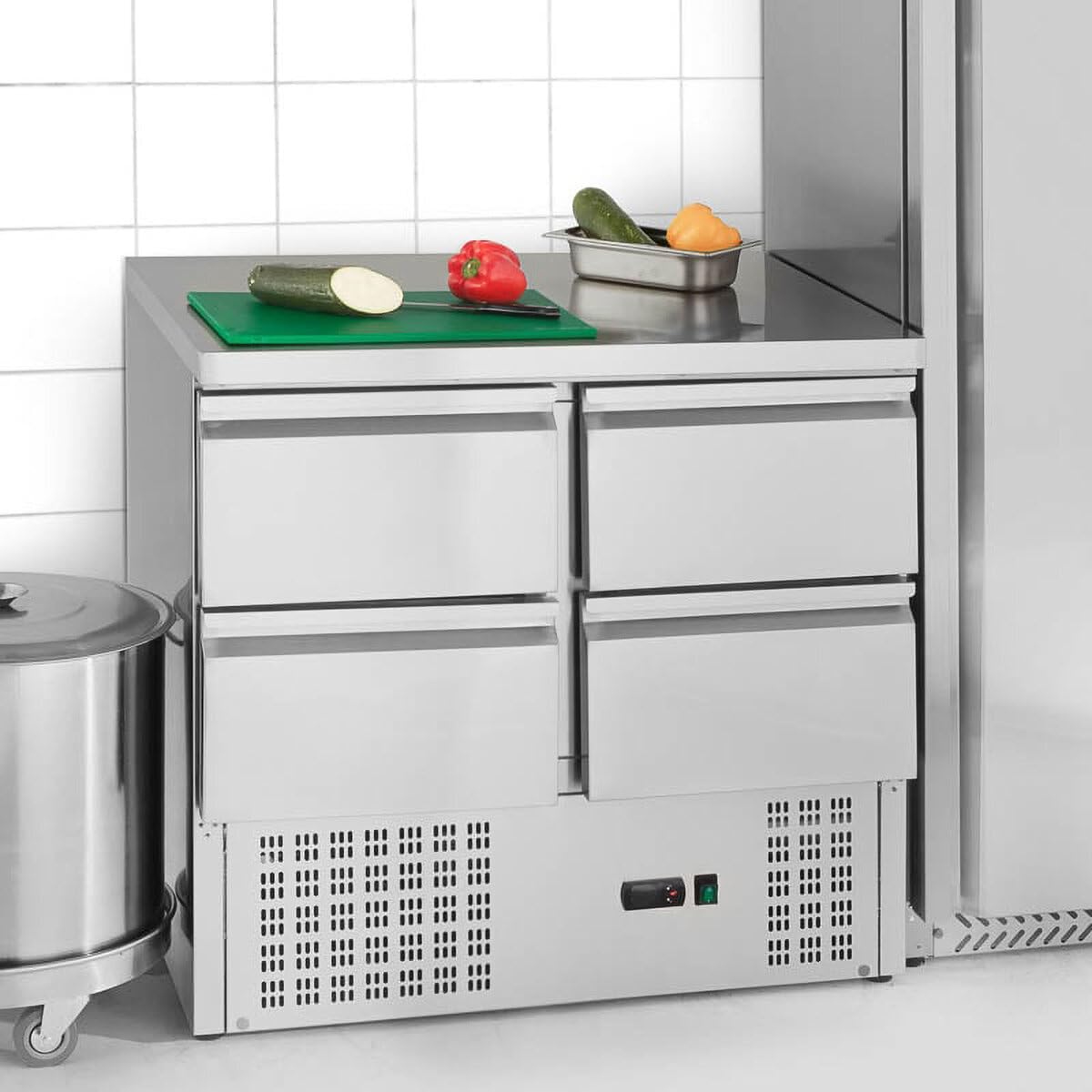 GastroHero Refrigerated trolley ECO 0/4 | CHR Catering supplies