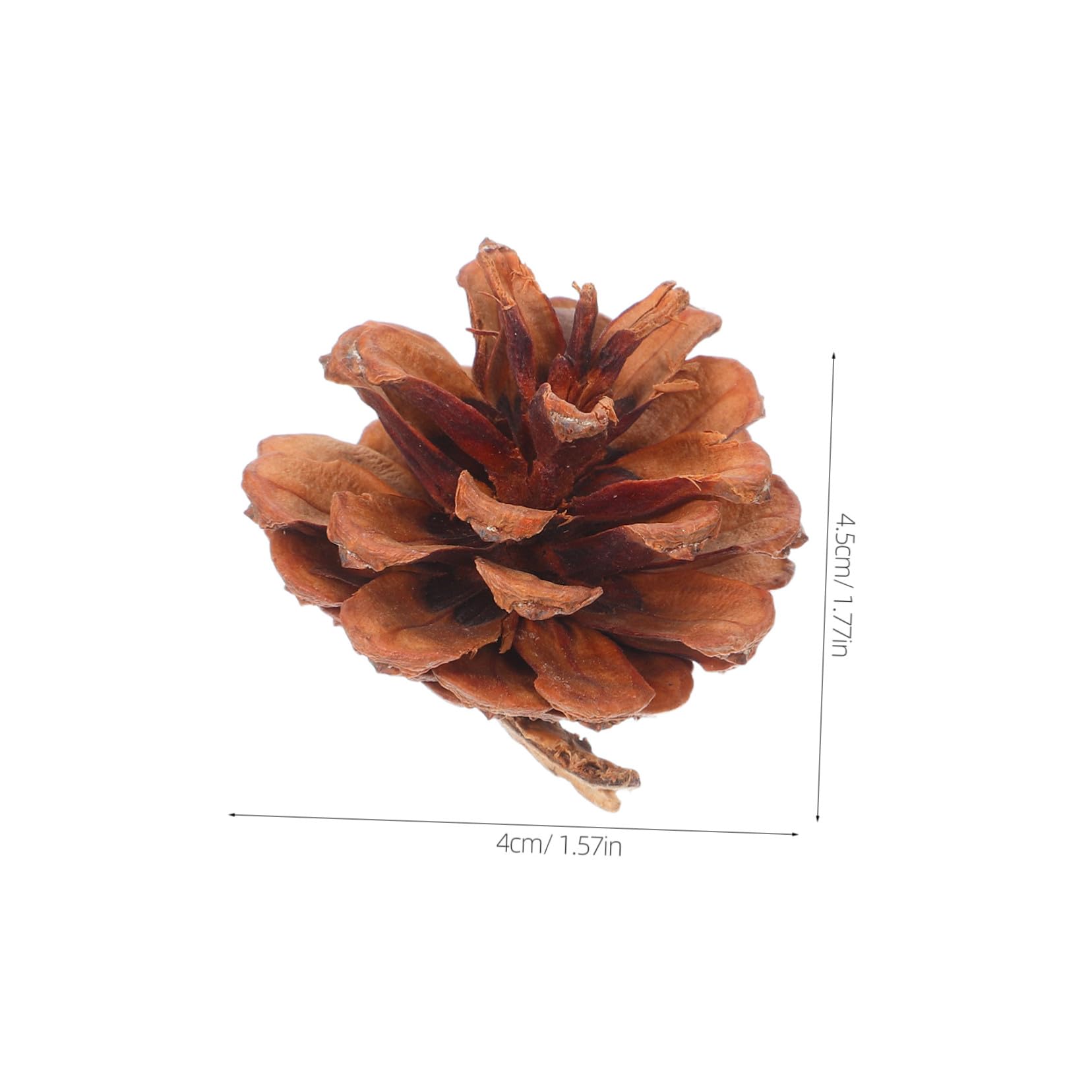 IMIKEYA 130stücke Mini-tannenzapfen Kleine Tannenzapfen für Herbst-DIY-bastelarbeiten Thanksgiving-vasenfüller Winter-weihnachtsdeko Hochzeits-Dekorationen