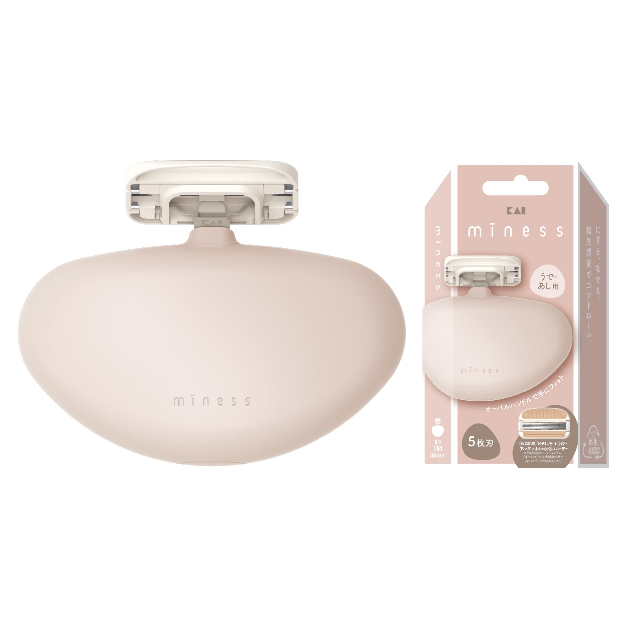 Amazon.co.jp: Kai Miness GA0136 Negative Razor for Uneth, Women's