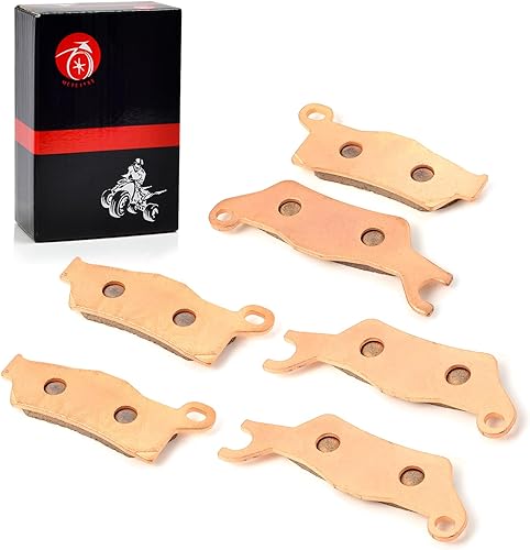 Miniatura 4 de Kit de pastillas de freno sinterizadas delanteras y traseras compatibles con Can Am Outlander 450 500 570 650 800 850 1000 todos los modelos